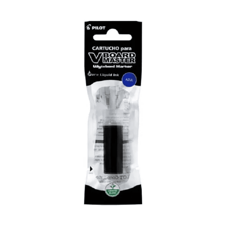 Recarga Plumones Pilot VBoard Pack 12 Cartuchos Color Azul 2