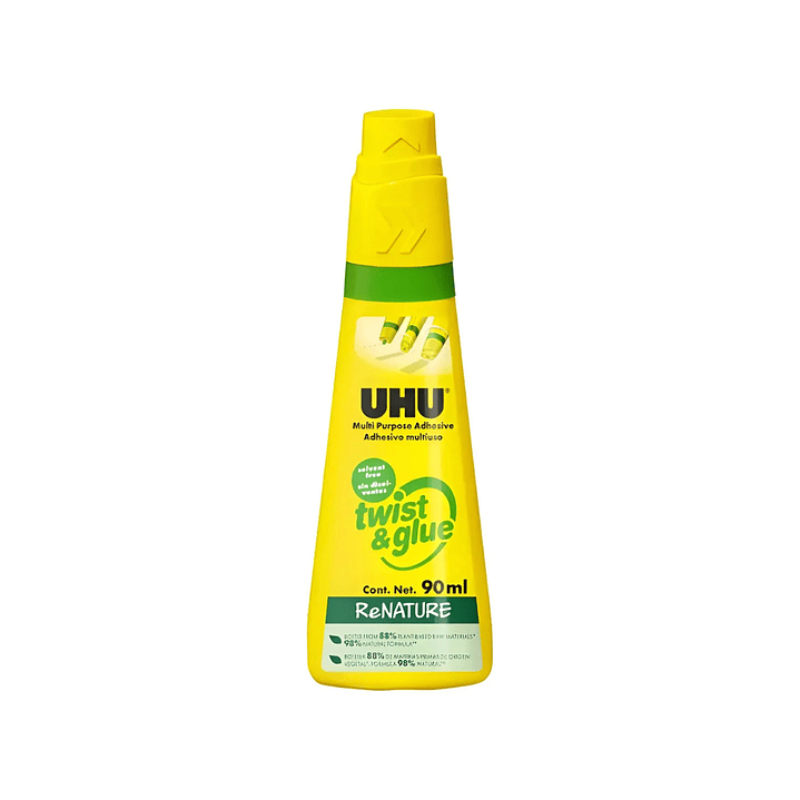 Pegamento Universal Twist & Glue Renature 90 Ml. Uhu 1