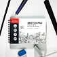 Sketchbook Cuaderno De Dibujo Y Boceto 24hojas A5 160gr. - Miniatura 1