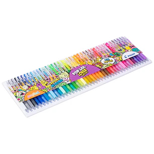 Lápiz Gel Pop'lol 0.7mm Pilot Set 42 Colores