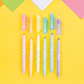 Set Destacadores Frixion 6 colores Pateles - Miniatura 4