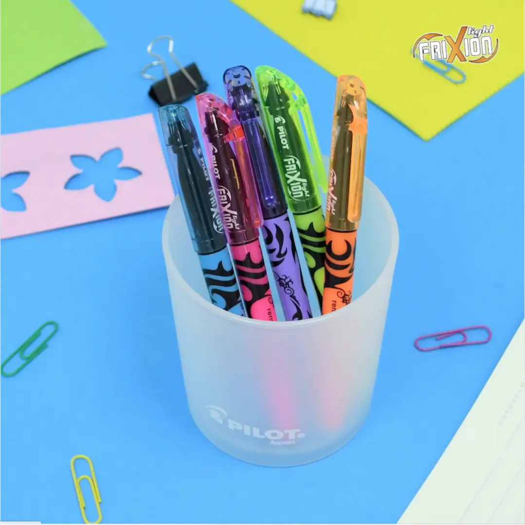 Set Destacadores Frixion Light 6 colores Fluorescentes 3