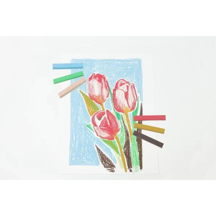 Barras Pasteles Suaves Simply Daler Rowney 12 Colores 4