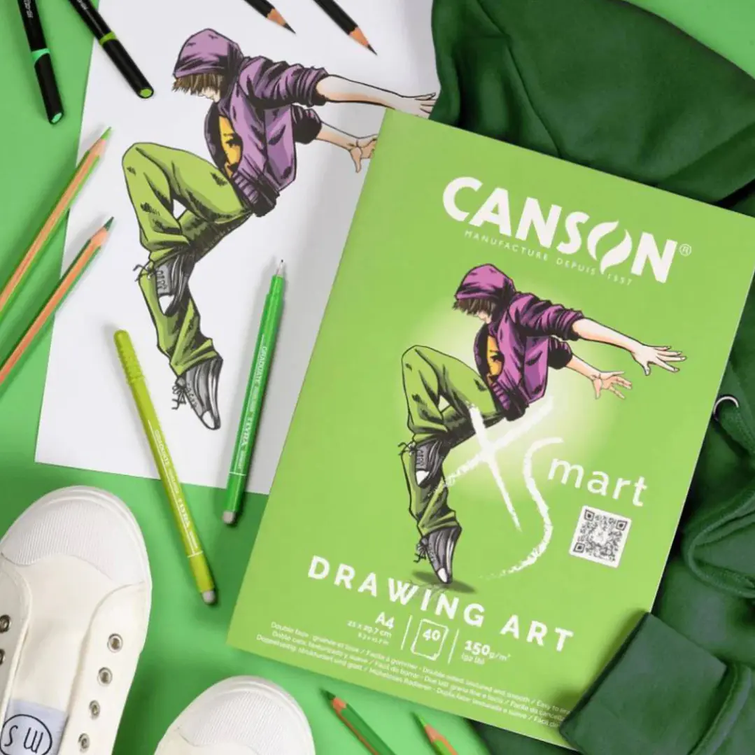 Bloc Canson XSmart Drawing Art A4 40 hojas 150 g/m2 3