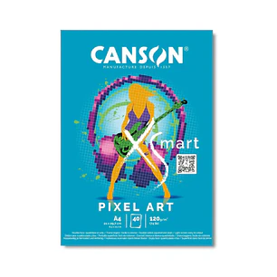 Bloc Canson XSmart Pixel Art A4 40 hojas 120 g/m2