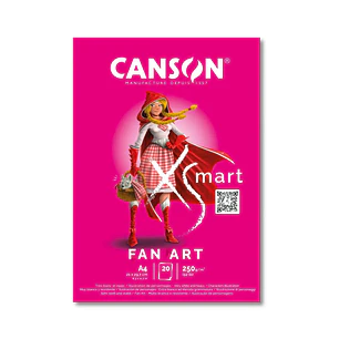 Bloc Canson XSmart Fan Art A4 20 hojas 250 g/m2