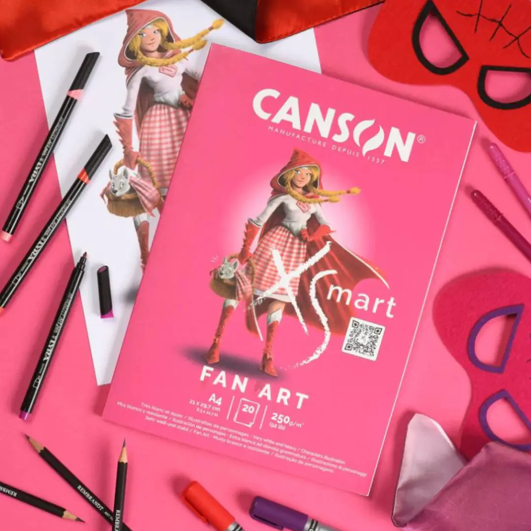 Bloc Canson XSmart Fan Art A4 20 hojas 250 g/m2 3
