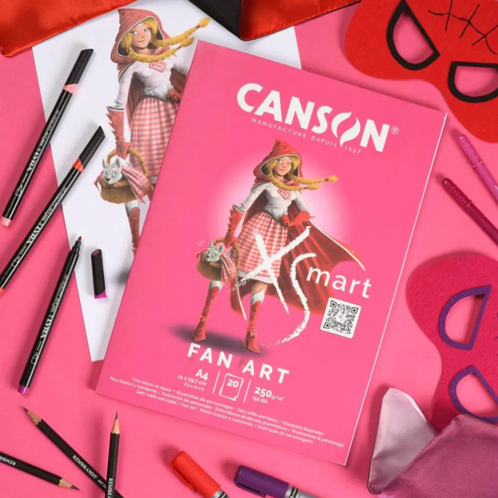 Bloc Canson XSmart Fan Art A4 20 hojas 250 g/m2 3
