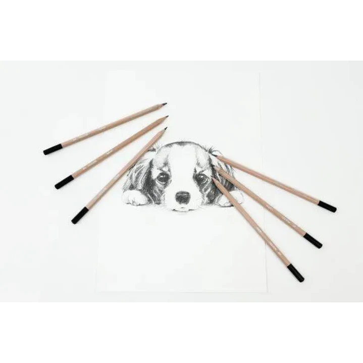 Set de 12 lápices de dibujo Graduados Daler Rowney Simply 4