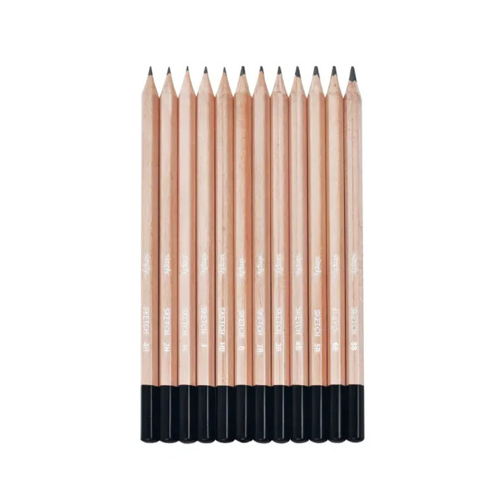 Set de 12 lápices de dibujo Graduados Daler Rowney Simply 3