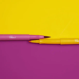 8 Tiralineas Flair Dual Brush Paper Mate Colores Surtidos