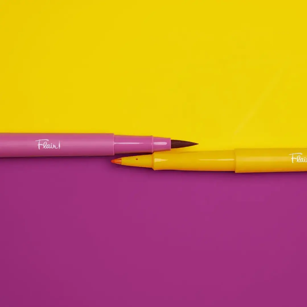 8 Tiralineas Flair Dual Brush Paper Mate Colores Surtidos 2