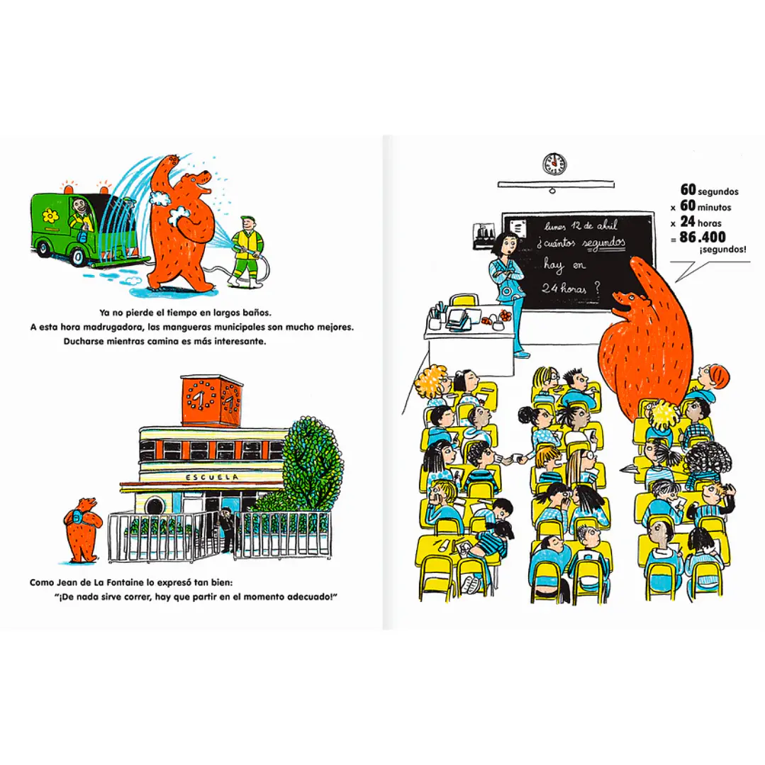 El oso contra el reloj, Jean-Luc Fromental & Joëlle Jolivet 3