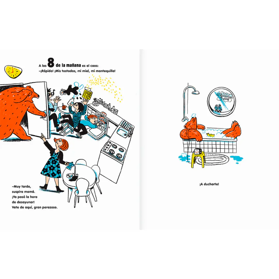 El oso contra el reloj, Jean-Luc Fromental & Joëlle Jolivet 5
