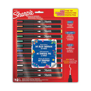 Marcadores Acrílicos Sharpie Punta Fina Colores Surtidos