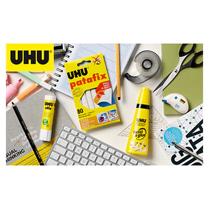 Adhesivo Universal Uhu Twist And Glue 35ml Transparente