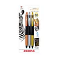 Set 3 Bóligrafos De Gel Zebra Sarasa Clip Metálicos - Miniatura 1