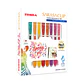 Set 10 Bóligrafos de Gel Zebra Sarasa clip 0.7mm Spring - Miniatura 1