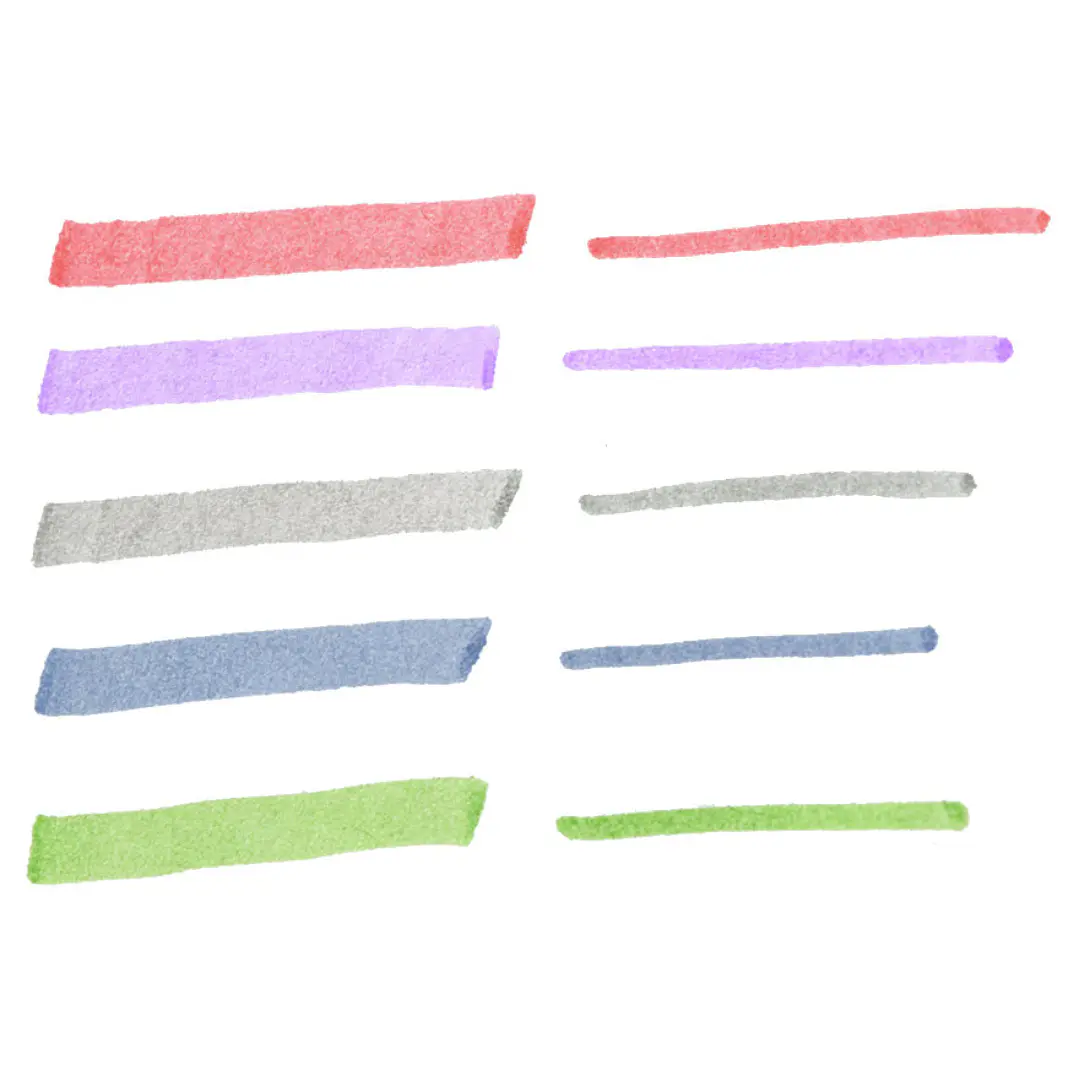 Set 5 Marcadores Doble Punta Zebra Mildliner Cool & Refined 4