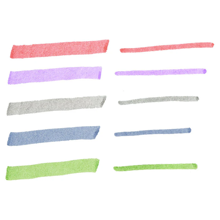 Set 5 Marcadores Doble Punta Zebra Mildliner Cool & Refined 4
