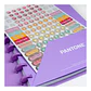Cuaderno Disco Medio Oficio Pantone Lila 80 hojas  - Miniatura 7