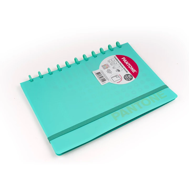 Cuaderno Discos Grande Pantone Menta A4 80 hojas  4