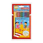 12 Lápices De Colores Jumbo Triangular Stabilo Mina 4.2mm - Miniatura 1