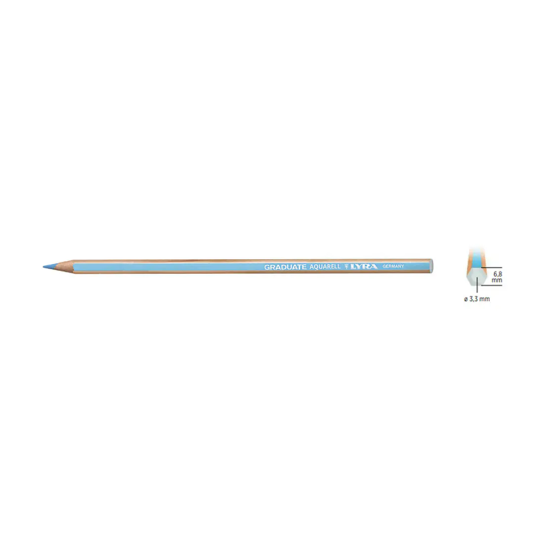 24 Lápices de Colores Acuarelables + Pincel Lyra Graduate Caja Metálica 4