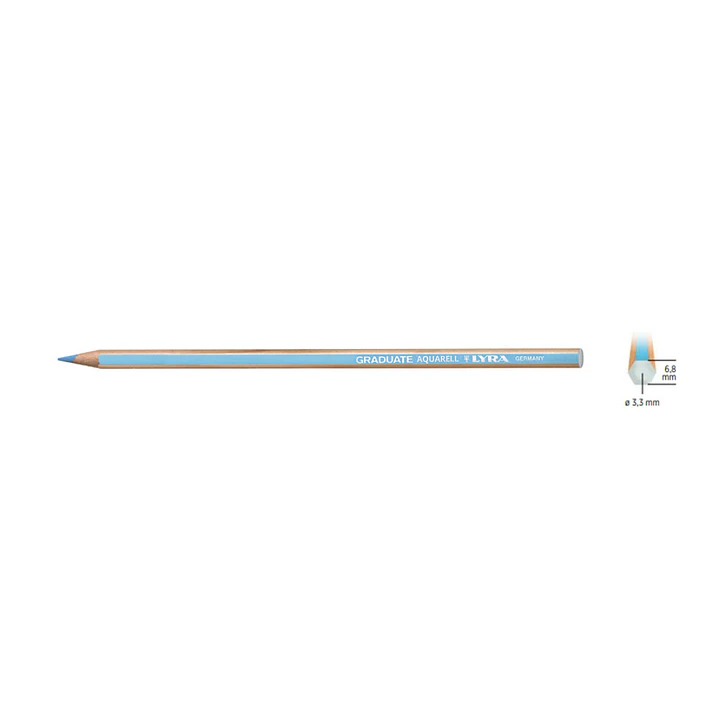 24 Lápices de Colores Acuarelables + Pincel Lyra Graduate Caja Metálica 4
