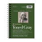 Cuaderno De Dibujo Strathmore Toned Gray 14x21,6cm 50h 118g - Miniatura 1