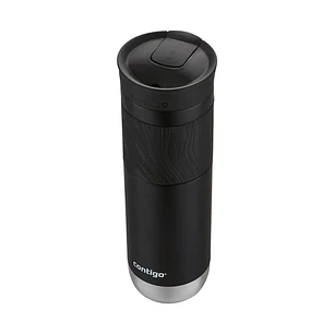 Vaso Térmico Mug Contigo Byron Negro 2.0 Snapseal 710ml Acero Inoxidable