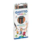 Lapices Giotto Stilnovo 12 Colores Tonos Piel - Miniatura 1
