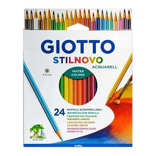 Lapices Giotto Stilnovo 24 Colores Acuarelables