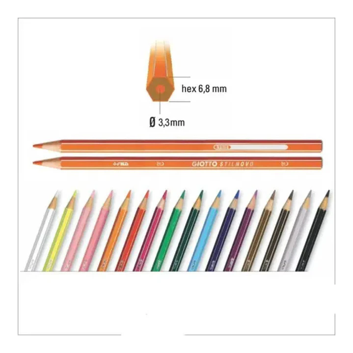 Lapices Giotto Stilnovo 24 Colores Acuarelables 2