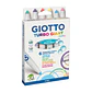 Marcadores Jumbo Giotto Turbo Giant 6 Colores Pastel - Miniatura 5