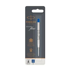 Repuesto Bolígrafo Parker QuinkFlow 0,7mm Punta Media Azul