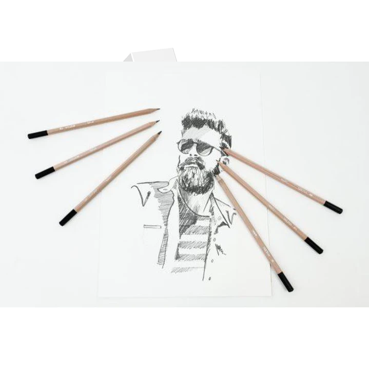 Set Lápices dibujo Daler Rowney Simply Sketching 12 Piezas 5