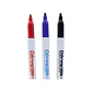 Marcador Para Pizarra Punta Fina Colorways Negro/azul/rojo - Miniatura 2
