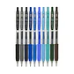Set 10 Bóligrafos de Gel Zebra Sarasa clip 0.7mm Winter - Miniatura 2