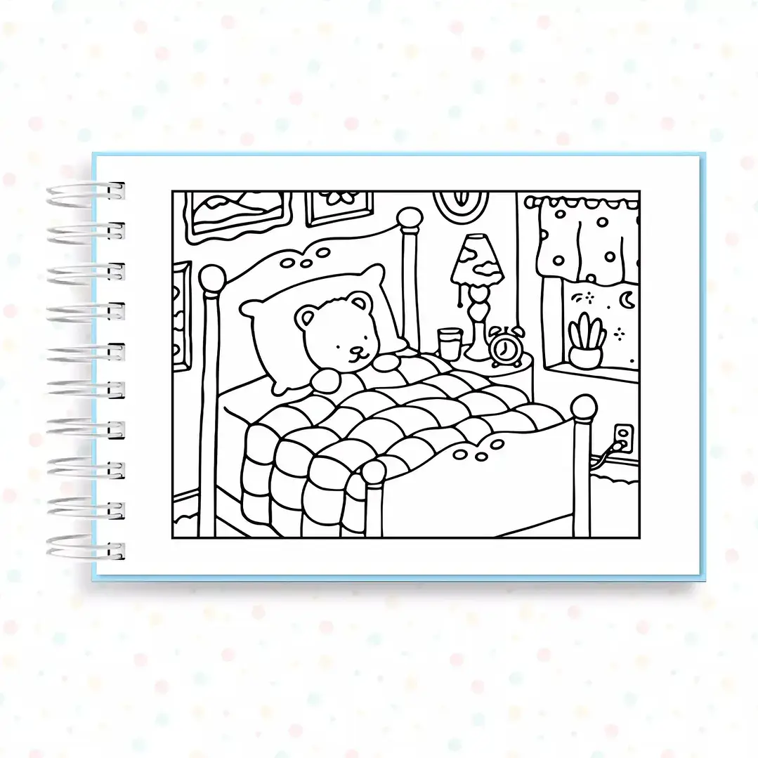 Libro para Colorear Bobbie Goods 50 hojas Tapa Dura  2