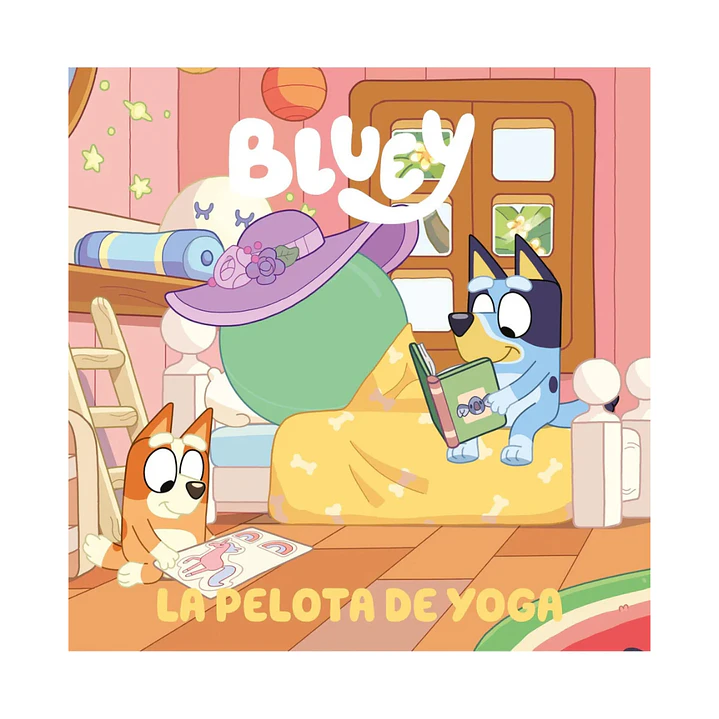Bluey. Un cuento 15. La pelota de yoga, Bluey 1