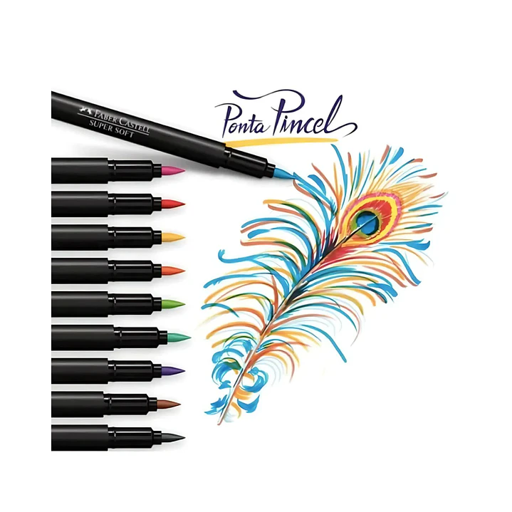 20 Colores Marcadores Supersoft Faber Castell 5