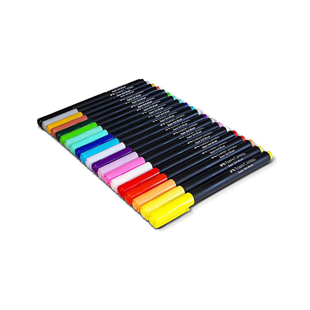 20 Colores Marcadores Supersoft Faber Castell 3