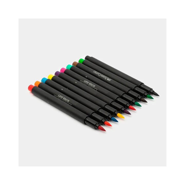 20 Colores Marcadores Supersoft Faber Castell 4
