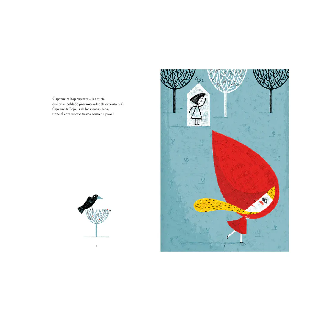 Caperucita Roja, Gabriela Mistral & Paloma Valdivia 7