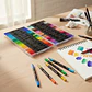 Marcadores Efecto Glitter Doble Punta 96 Colores - Miniatura 3
