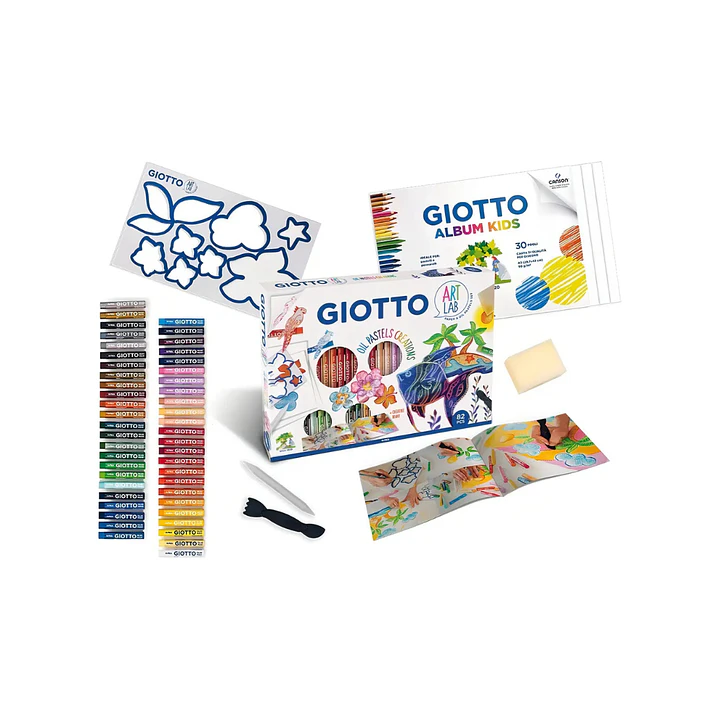 Set Creativo Giotto Art Lab Pasteles 82 pcs 2