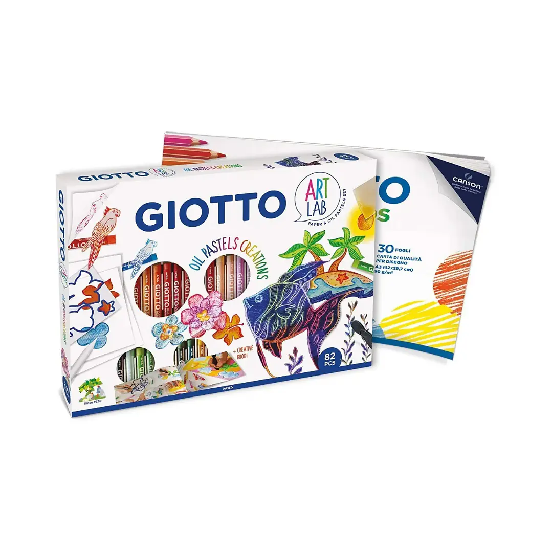 Set Creativo Giotto Art Lab Pasteles 82 pcs 3