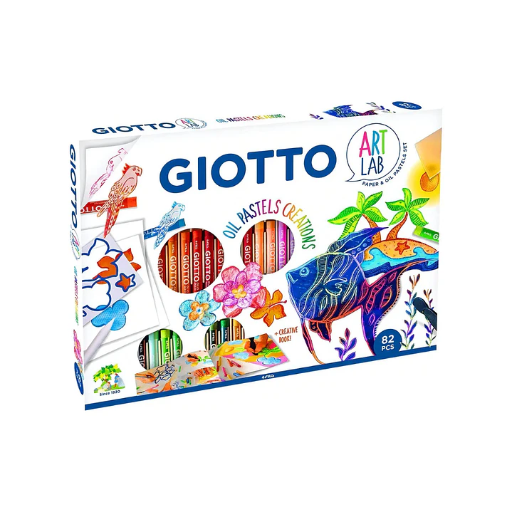 Set Creativo Giotto Art Lab Pasteles 82 pcs 1