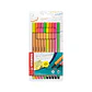 Tiralíneas Stabilo Point 88 + Pen 68 Set 10 colores Neón - Miniatura 1